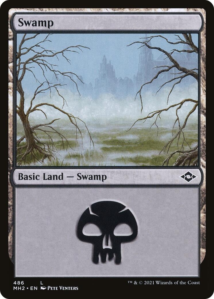 Swamp (486) (486) [MH2] - MTG Single