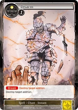 Disarm (1) [OG1] - Force of Will Single