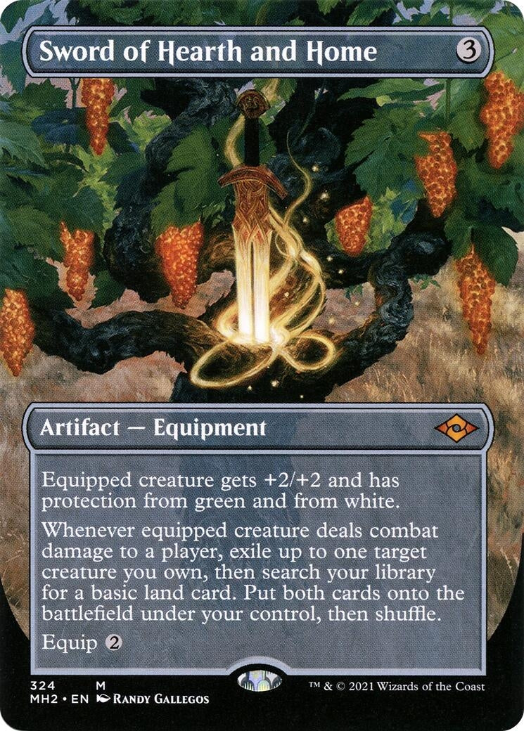 Sword of Hearth and Home (Borderless) (324) [MH2] - MTG Single