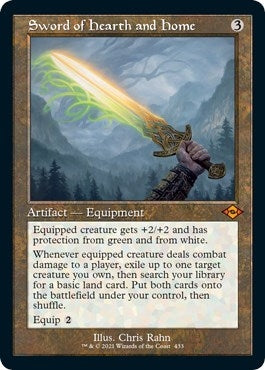 Sword of Hearth and Home (Retro Frame) (Foil Etched) (433) [MH2] - MTG Single