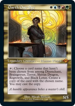 Garth One-Eye (Retro Frame) (Foil Etched) (420) [MH2] - MTG Single