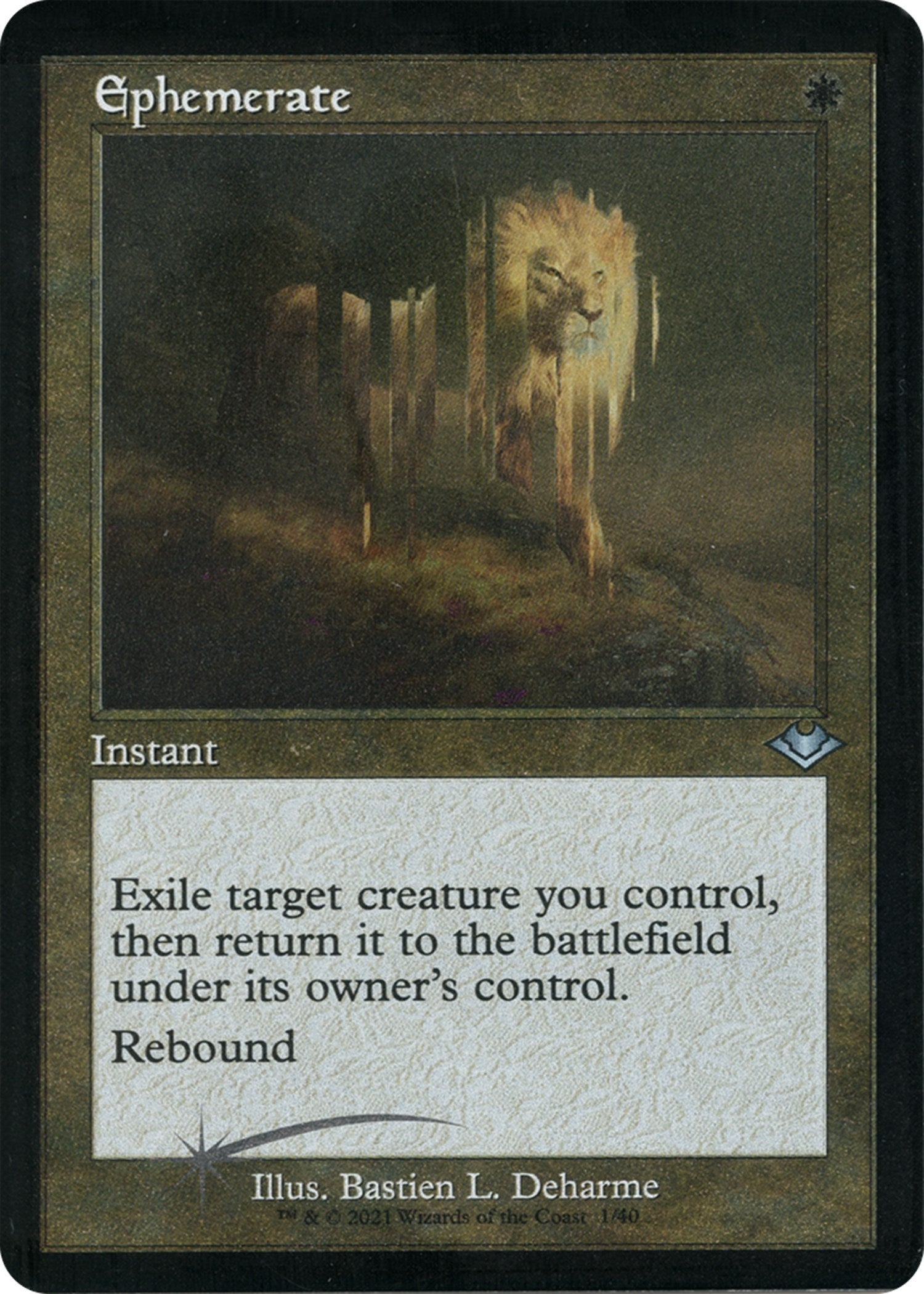 Ephemerate (Retro Frame) (Foil Etched) (1) [MH1] - MTG Single