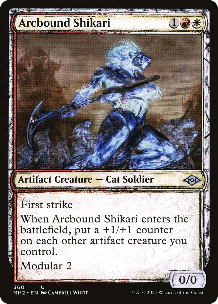 Arcbound Shikari (Showcase) (360) [MH2] - MTG Single