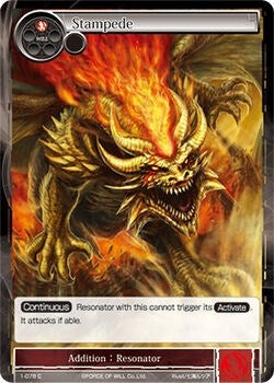Stampede (1) [OG1] - Force of Will Single