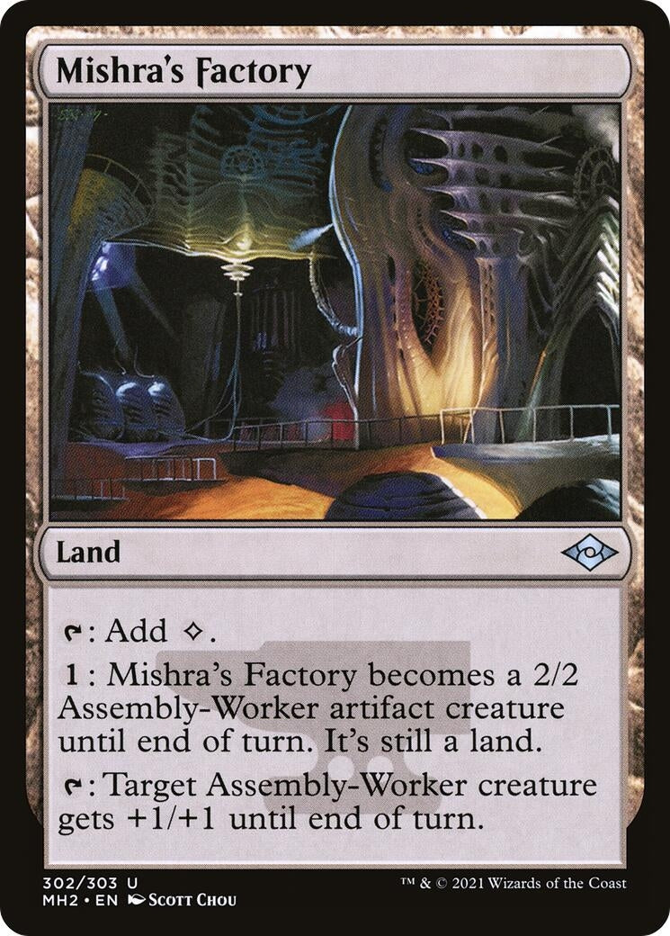 Mishra’s Factory (302) [MH2] - MTG Single