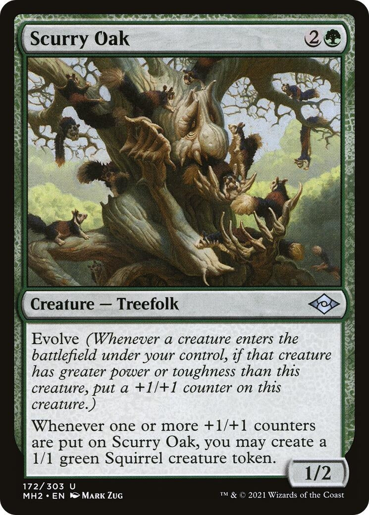 Scurry Oak (172) [MH2] - MTG Single