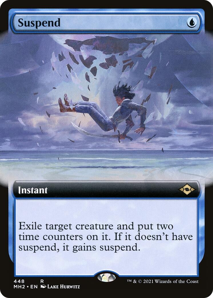 Suspend (Extended Art) (448) [MH2] - MTG Single
