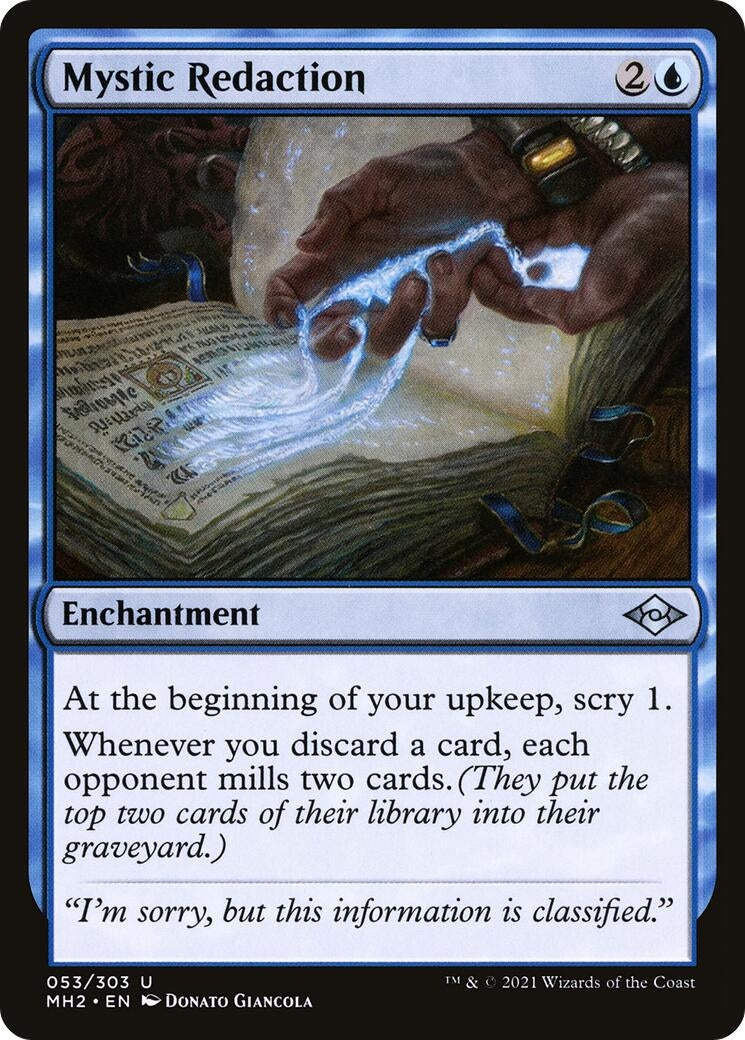 Mystic Redaction (53) [MH2] - MTG Single
