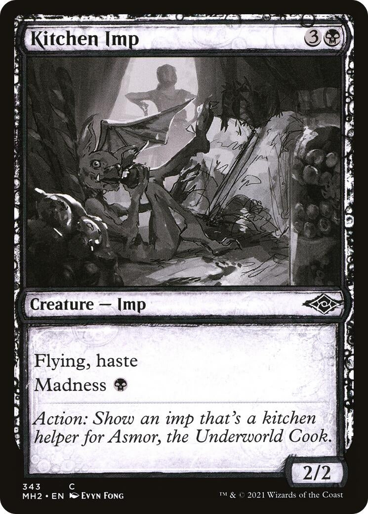Kitchen Imp (Showcase) (343) [MH2] - MTG Single