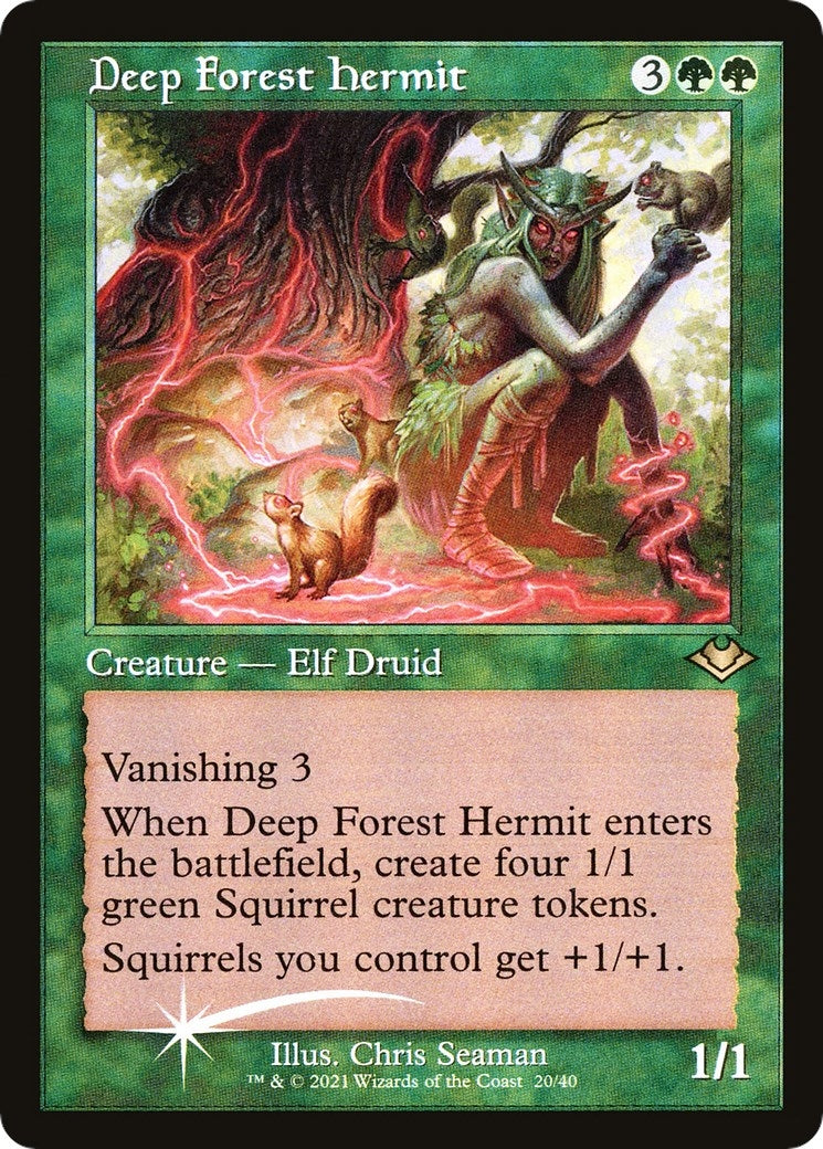 Deep Forest Hermit (Retro Frame) (20) [MH1] - MTG Single