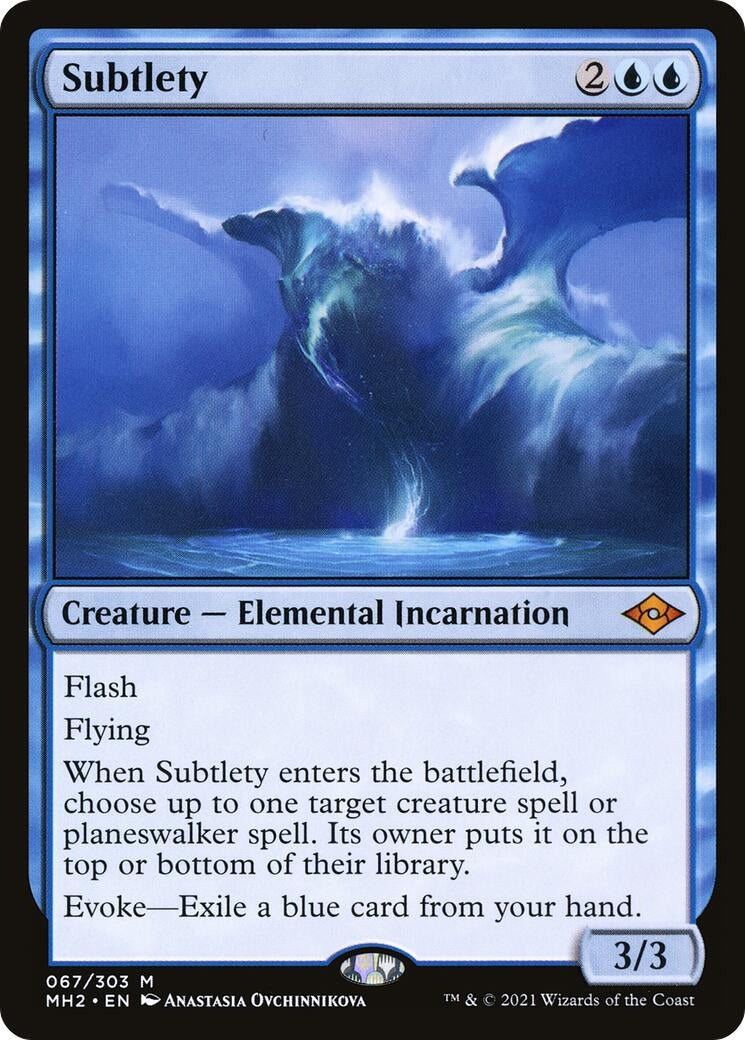 Subtlety (67) [MH2] - MTG Single
