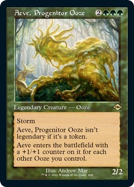 Aeve Progenitor Ooze (Retro Frame) (Foil Etched) (409) [MH2] - MTG Single