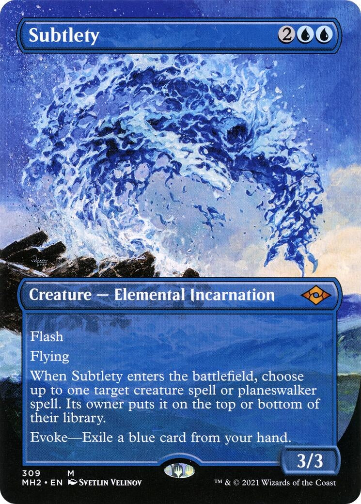 Subtlety (Borderless) (309) [MH2] - MTG Single