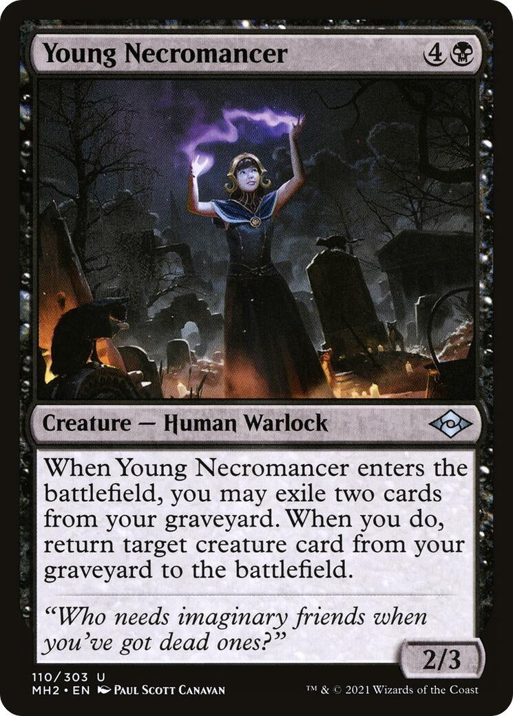 Young Necromancer (110) [MH2] - MTG Single