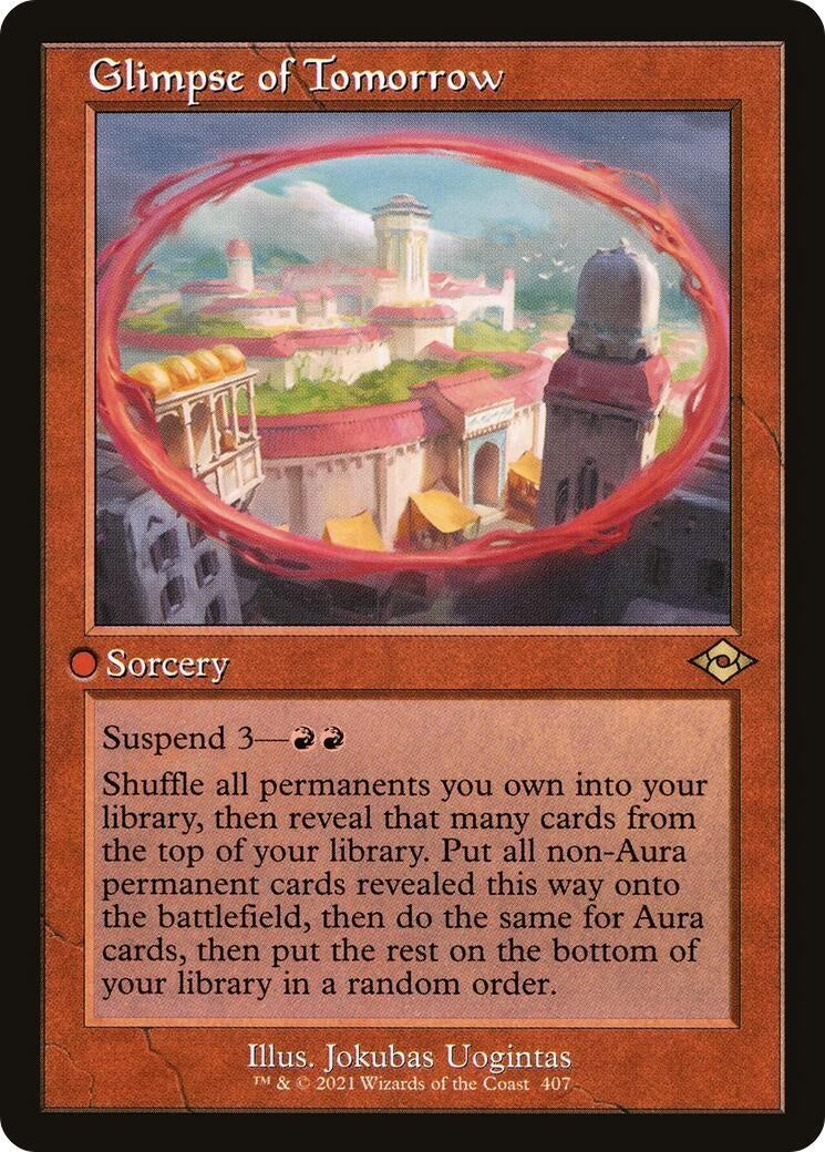 Glimpse of Tomorrow (Retro Frame) (407) [MH2] - MTG Single