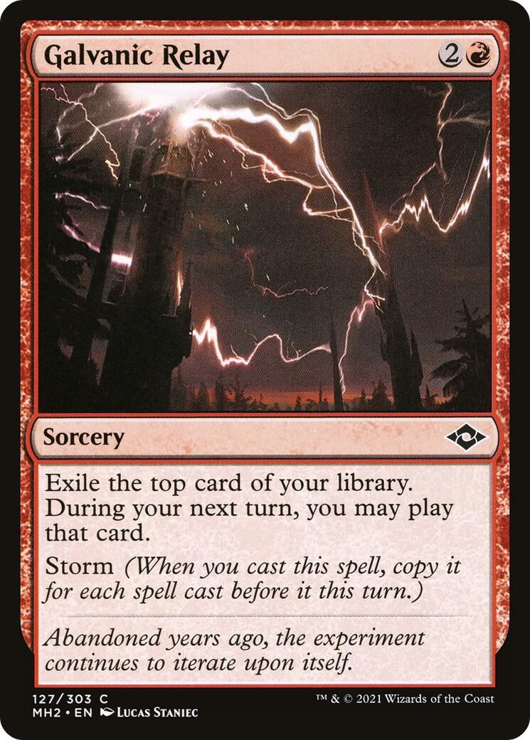 Galvanic Relay (127) [MH2] - MTG Single