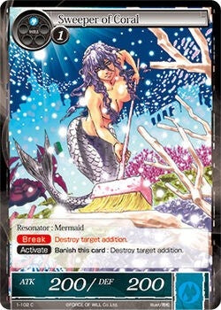 Sweeper of Coral (1) [OG1] - Force of Will Single