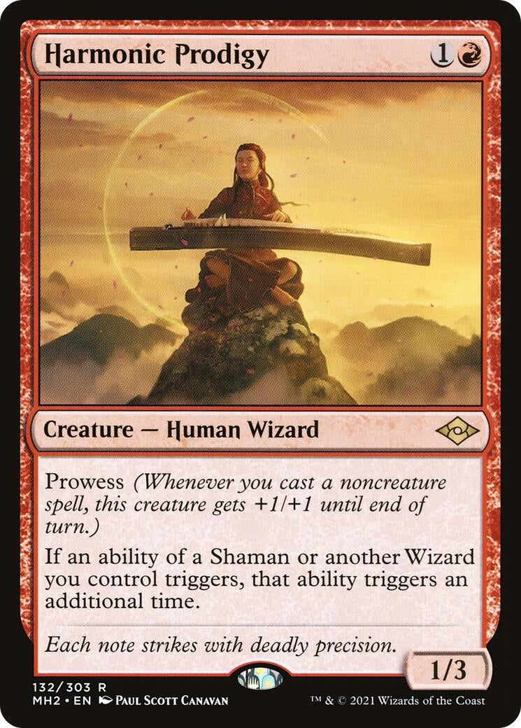 Harmonic Prodigy (132) [MH2] - MTG Single