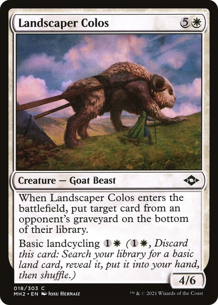 Landscaper Colos (18) [MH2] - MTG Single
