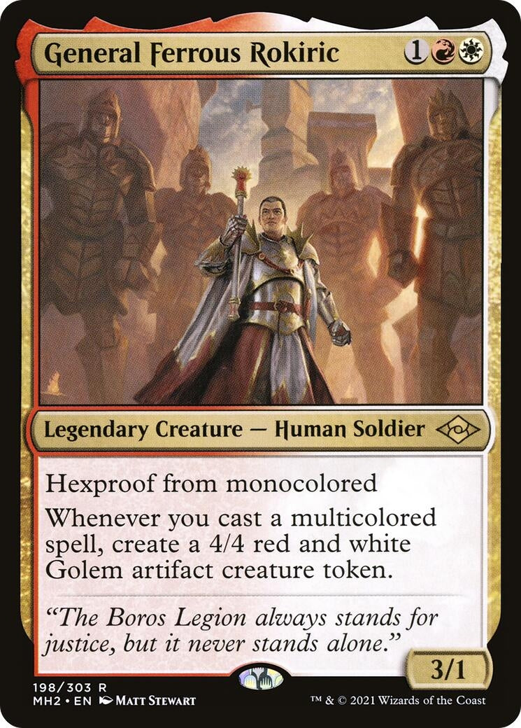 General Ferrous Rokiric (198) [MH2] - MTG Single