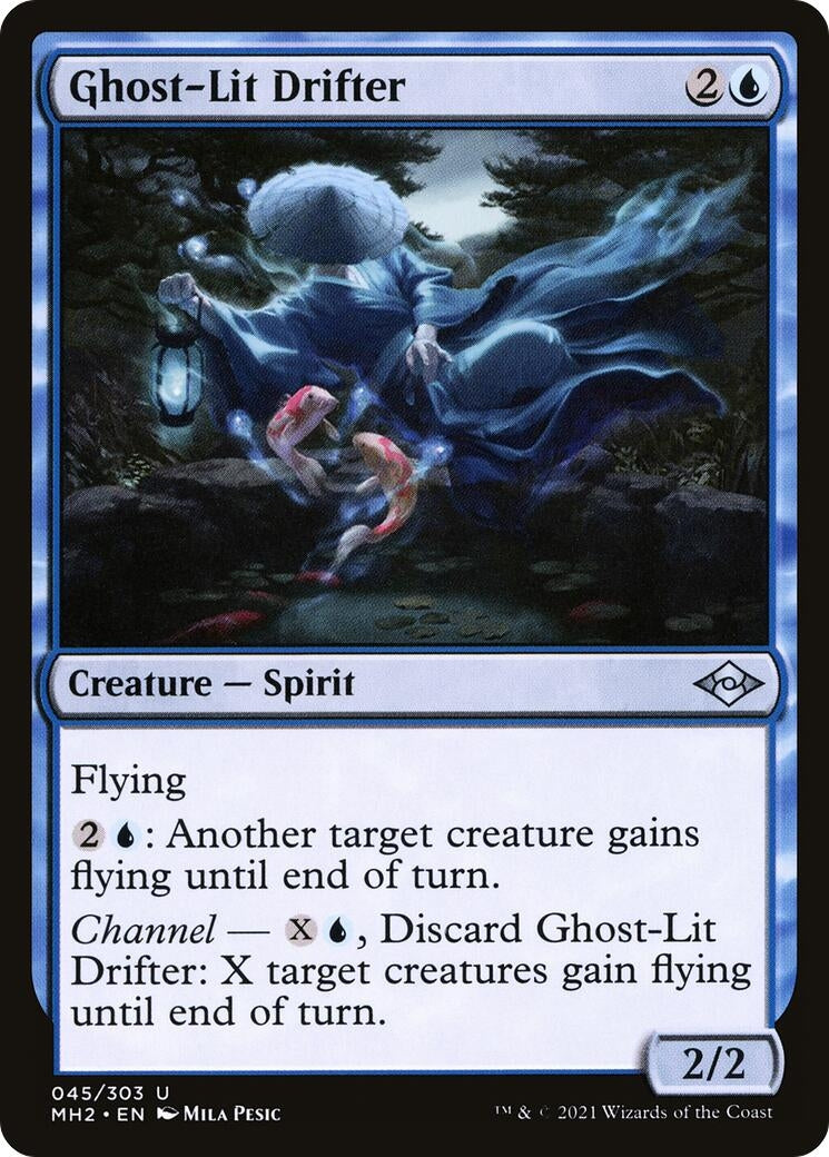 Ghost-Lit Drifter (45) [MH2] - MTG Single