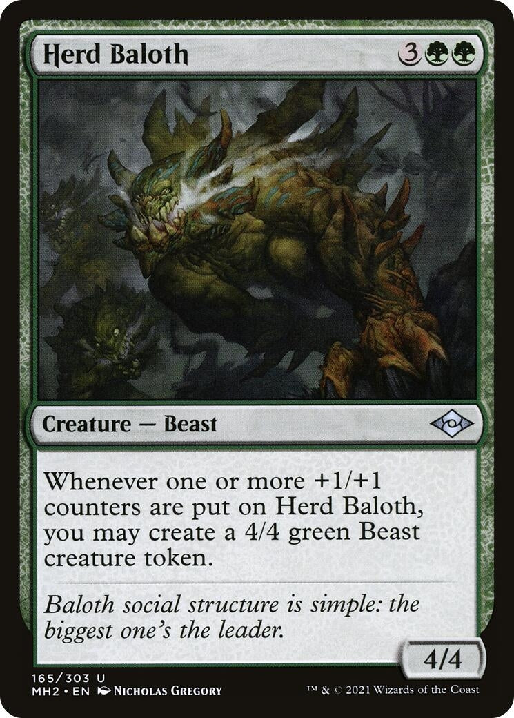 Herd Baloth (165) [MH2] - MTG Single