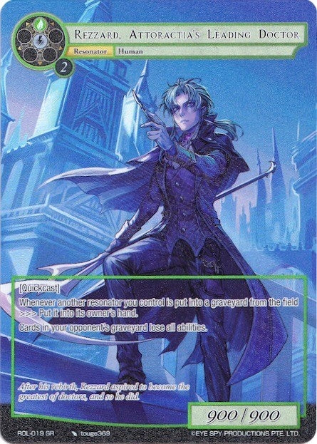 Rezzard Attoractia’s Leading Doctor (Full Art) (19) [ROL] - Force of Will Single