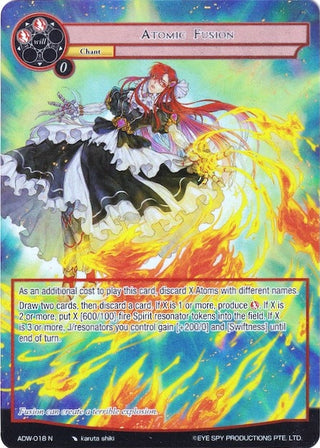 Atomic Fusion (Full Art) (18) [ADW] - Force of Will Single