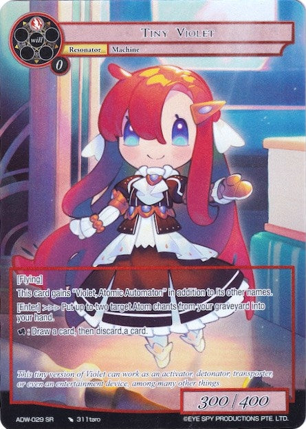 Tiny Violet (Full Art) (29) [ADW] - Force of Will Single