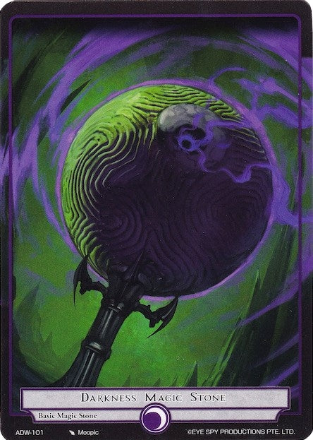 Darkness Magic Stone (101) [ADW] - Force of Will Single
