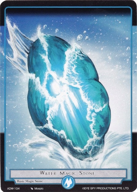 Water Magic Stone (104) [ADW] - Force of Will Single