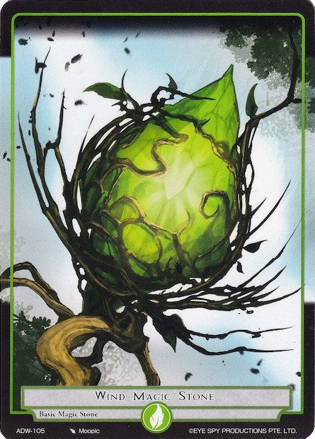 Wind Magic Stone (105) [ADW] - Force of Will Single