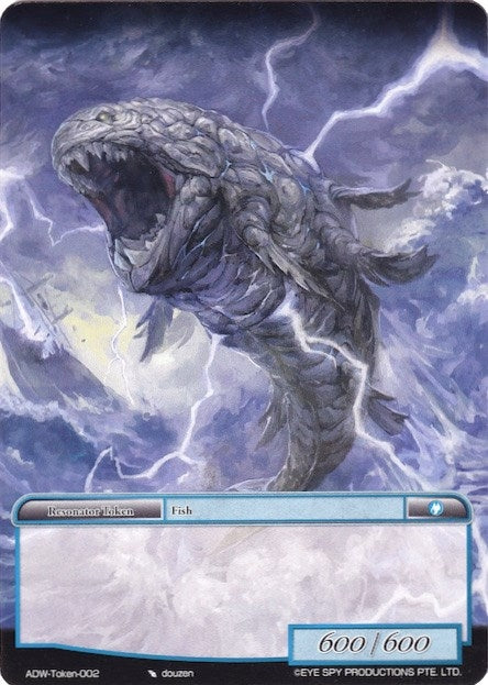 Fish Token (002) (0) [ADW] - Force of Will Single