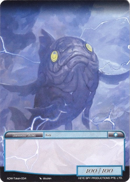 Fish Token (004) (0) [ADW] - Force of Will Single