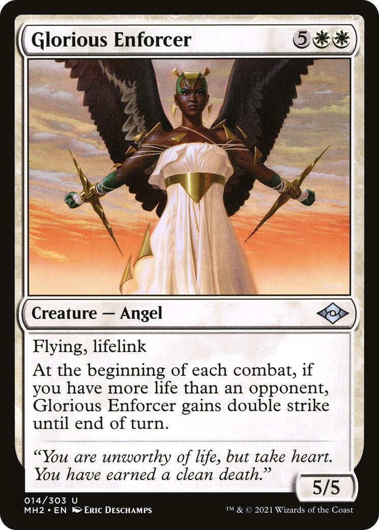 Glorious Enforcer (14) [MH2] - MTG Single
