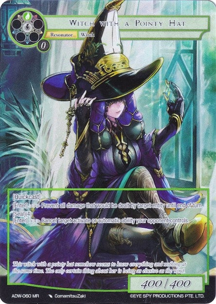 Witch With A Pointy Hat (Full Art) (60) [ADW] - Force of Will Single