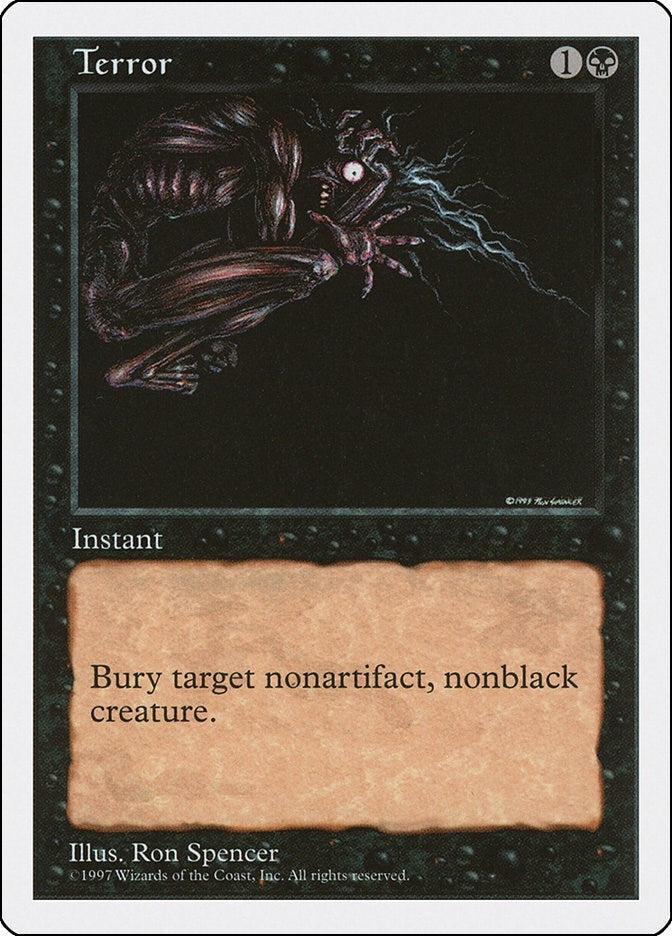 Terror [5ED] - MTG Single