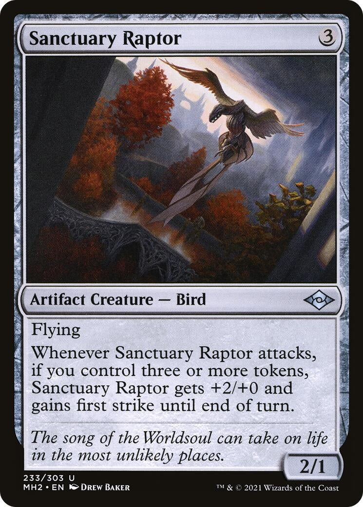 Sanctuary Raptor (233) [MH2] - MTG Single