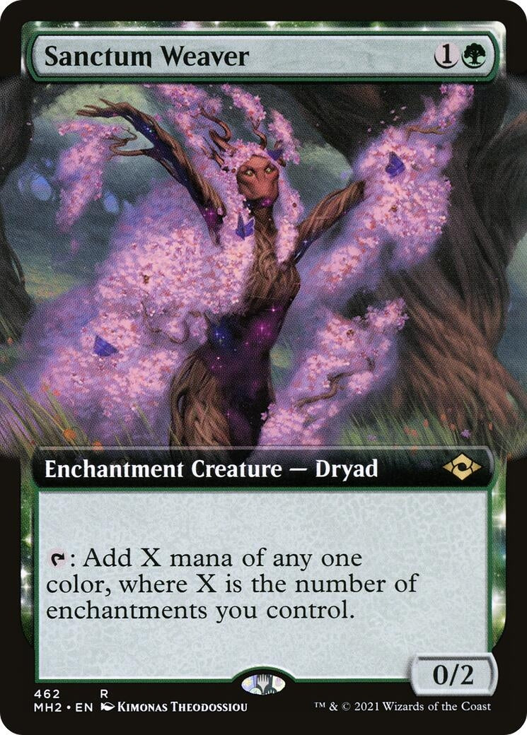 Sanctum Weaver (Extended Art) (462) [MH2] - MTG Single