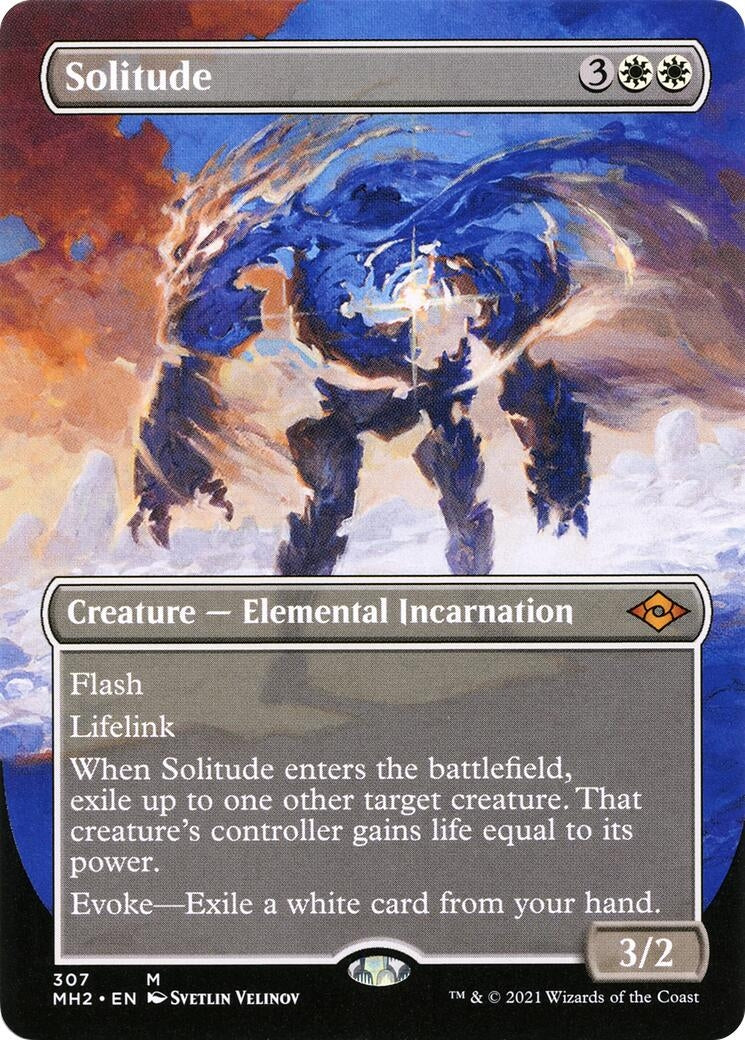 Solitude (Borderless) (307) [MH2] - MTG Single