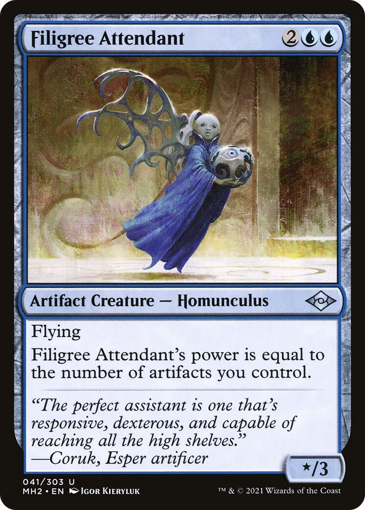 Filigree Attendant (41) [MH2] - MTG Single