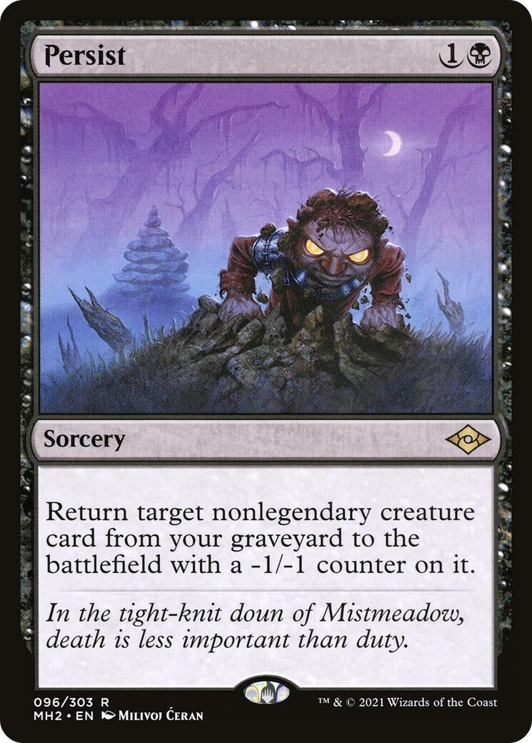 Persist (96) [MH2] - MTG Single