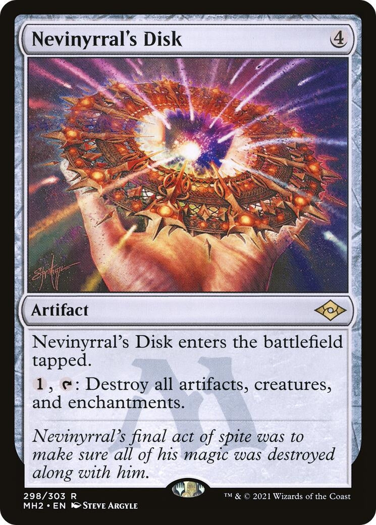 Nevinyrral’s Disk (298) [MH2] - MTG Single