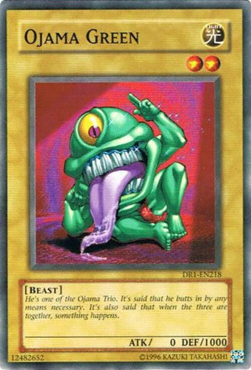Ojama Green (1218) - YuGiOh Single