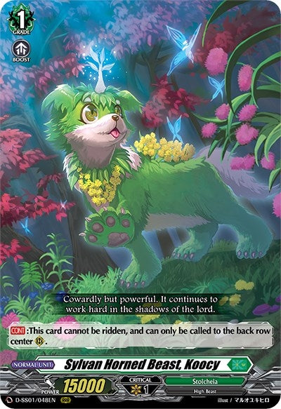 Sylvan Horned Beast Koocy (1048) [D-SS01] - Cardfight Vanguard Single