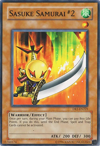 Sasuke Samurai #2 (1221) - YuGiOh Single