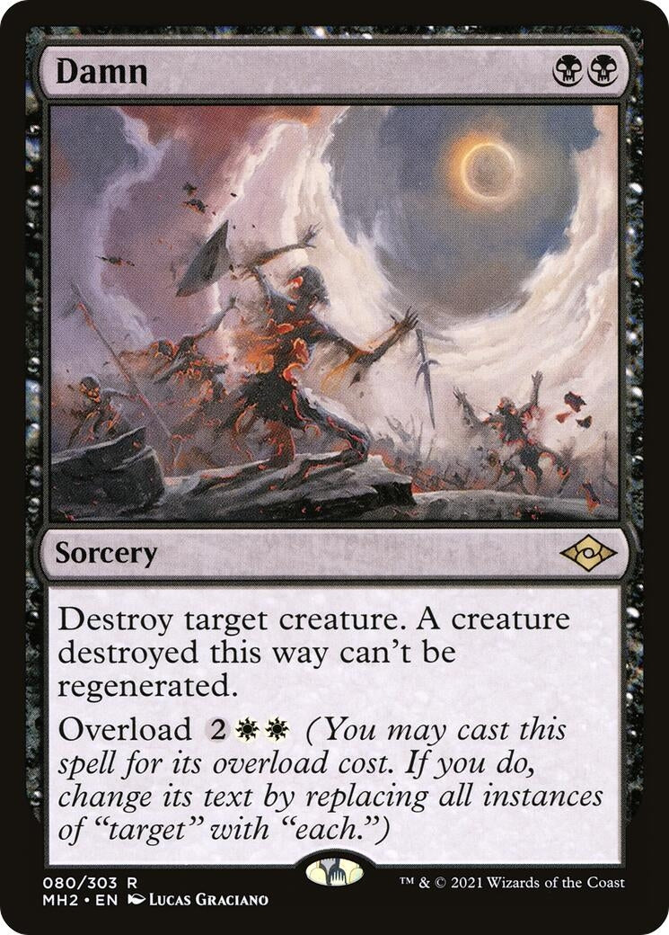 Damn (80) [MH2] - MTG Single
