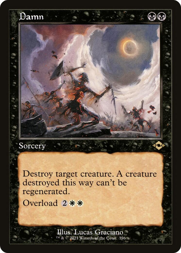 Damn (Retro Frame) (396) [MH2] - MTG Single
