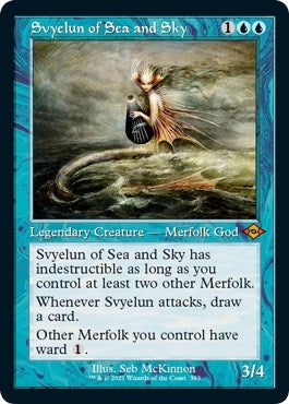 Svyelun of Sea and Sky (Retro Frame) (Foil Etched) (393) [MH2] - MTG Single