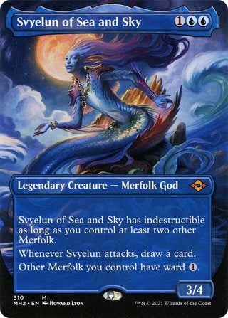 Svyelun of Sea and Sky (Borderless) (310) [MH2] - MTG Single
